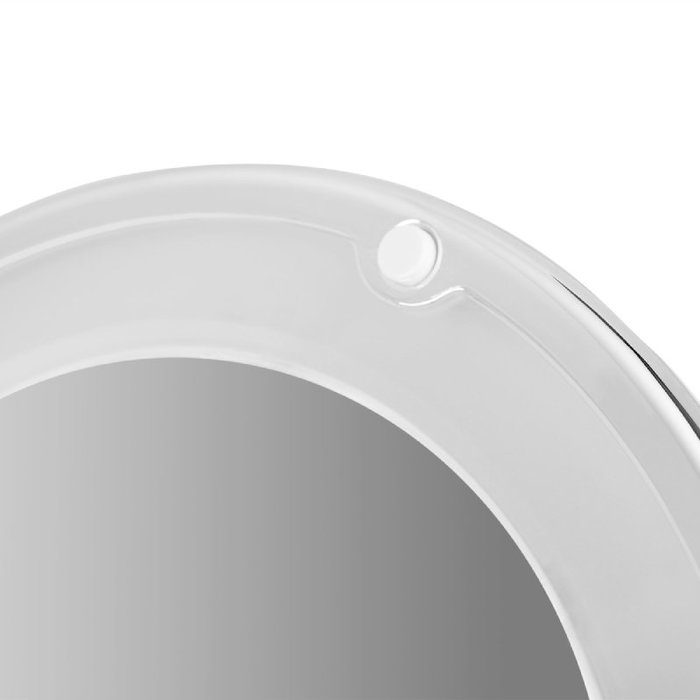 Orbegozo ESP 1010 Espejo cosmético de pared con luz, Ø17cm